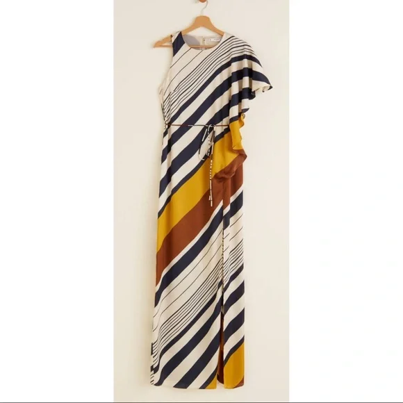 Mango | Dresses | Mango Striped Asymmetrical Dress Nwt | Poshmark